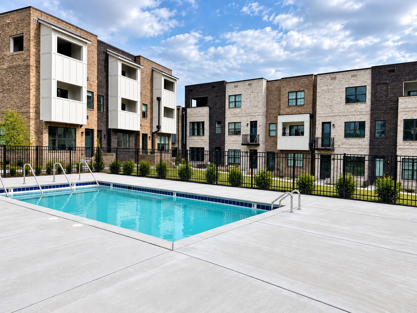 Creative Way Village pool view in Madison, Tennessee