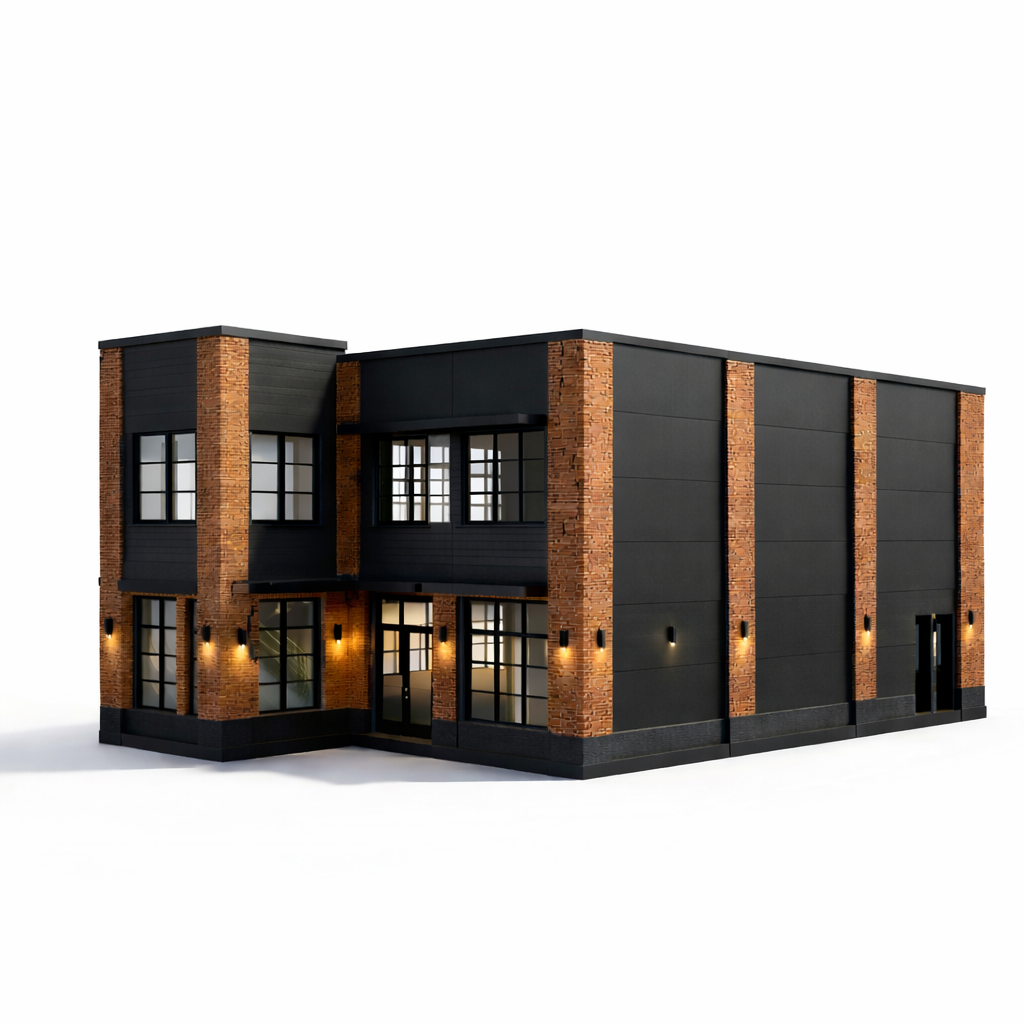 Architectural rendering of The Highlite at Creative Way Village